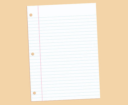 College Ruled Paper